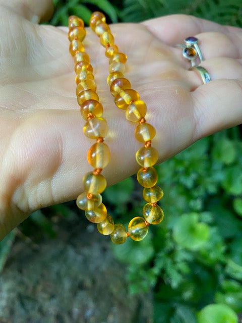 Amber necklaces {SALE}