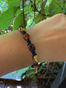 Adjustable Amber Bracelet