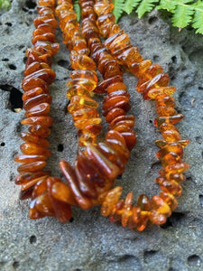 Cognac Amber necklace