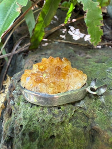 Raw Citrine Pendant