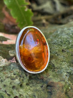 Load image into Gallery viewer, Cognac Amber Ring
