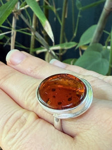 Baltic Amber ring