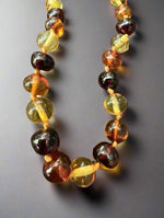 Load image into Gallery viewer, Multi Baby Amber necklace
